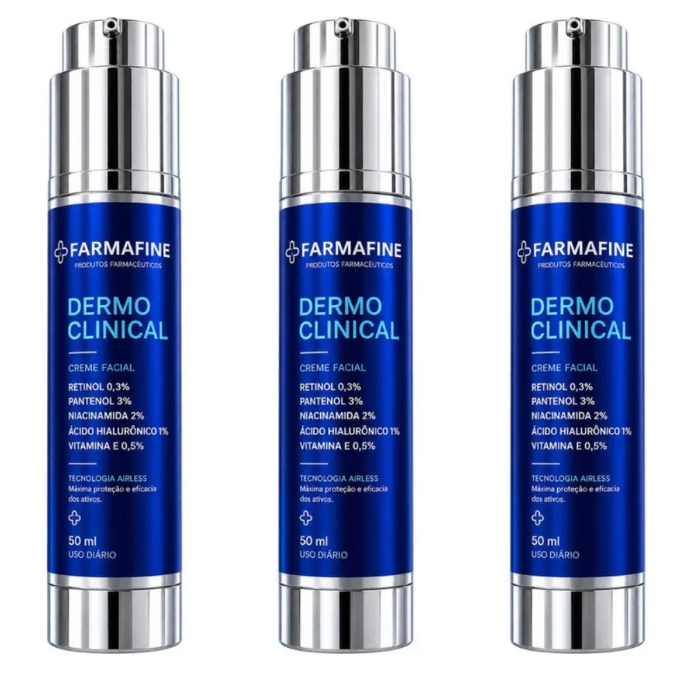 Anti-Idade Noite Dermo Clinical — 3 frascos